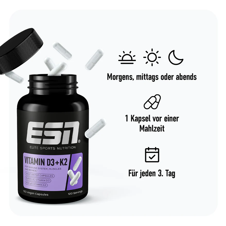 ESN Vitamin D3+K2